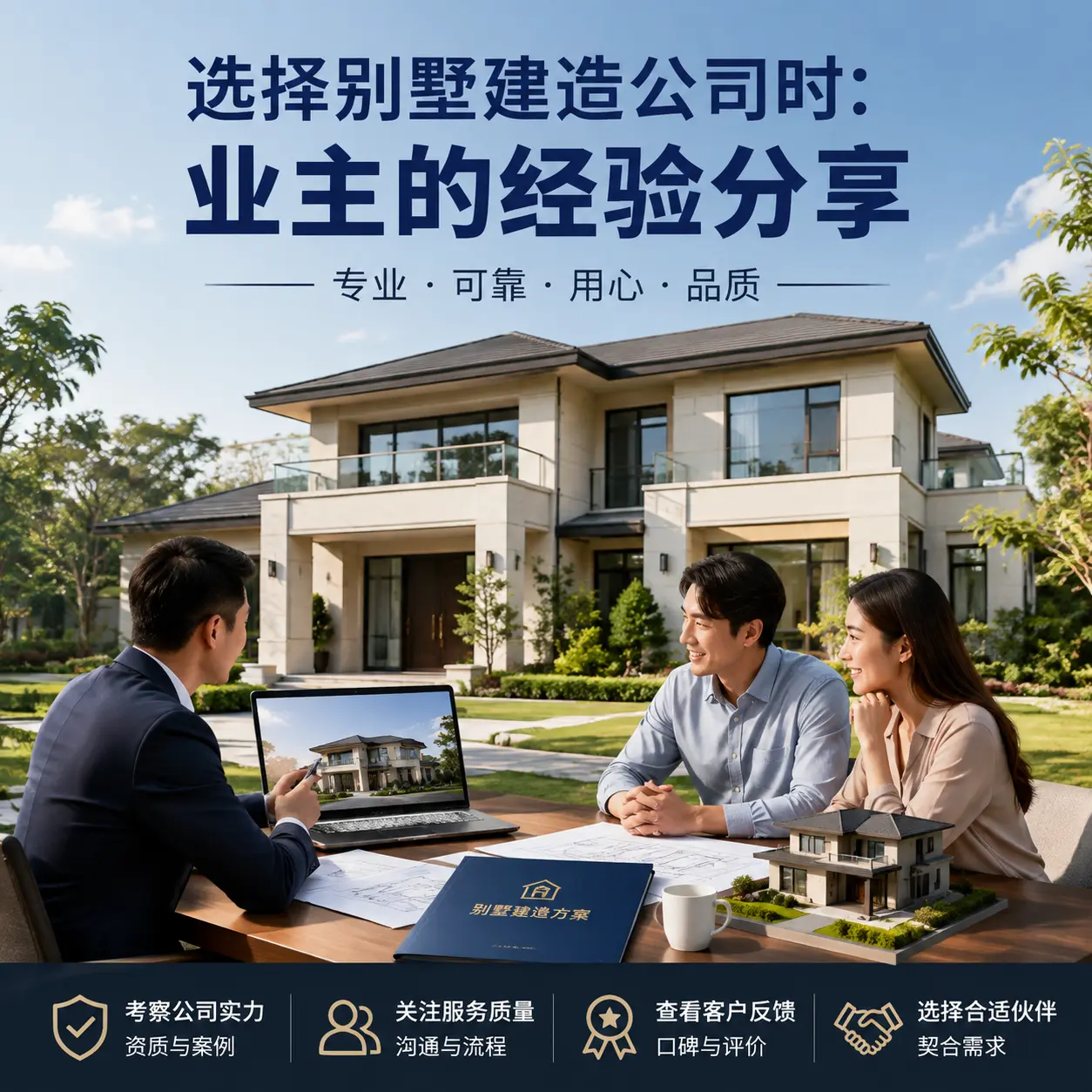 选择别墅建造公司时： 赤水 业主的经验分享