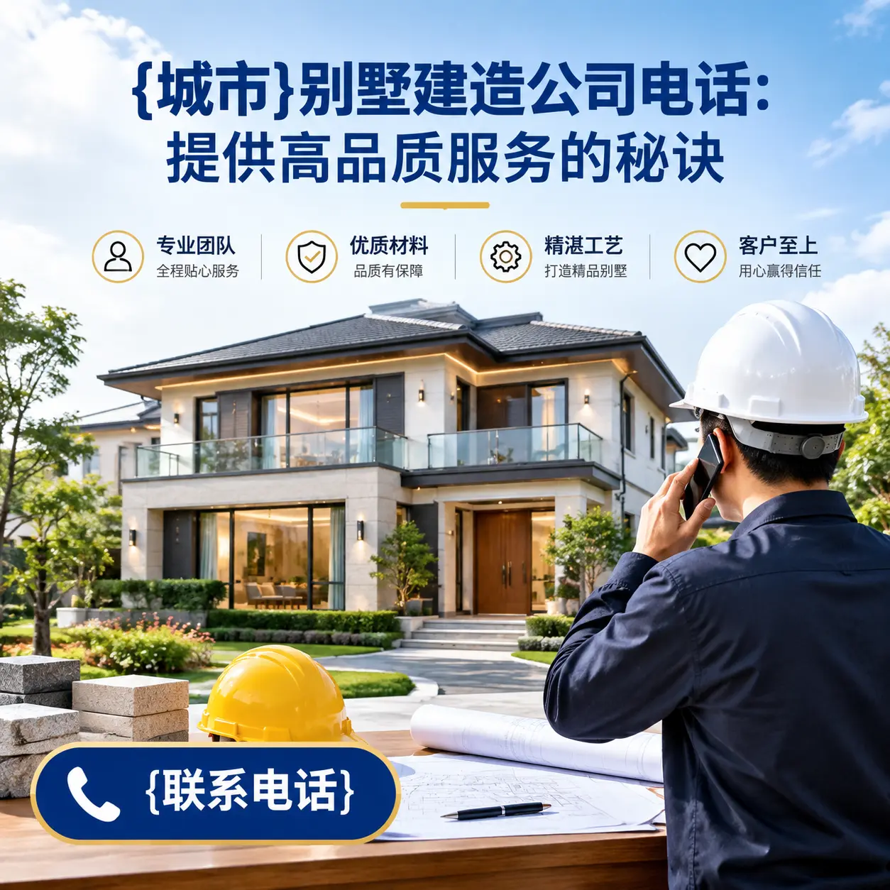 赤水别墅建造公司电话：提供高品质服务的秘诀