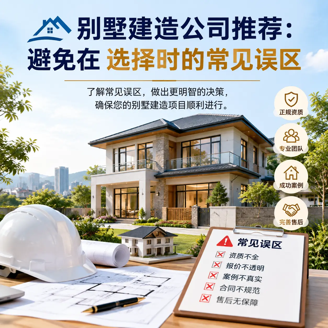 别墅建造公司推荐：避免在 赤水 选择时的常见误区