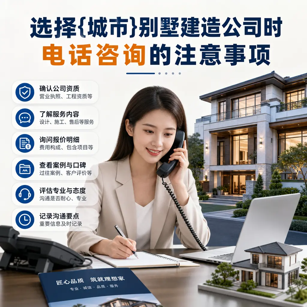 选择赤水别墅建造公司时，电话咨询的注意事项