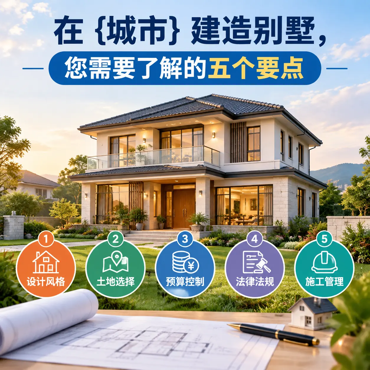在 赤水 建造别墅，您需要了解的五个要点