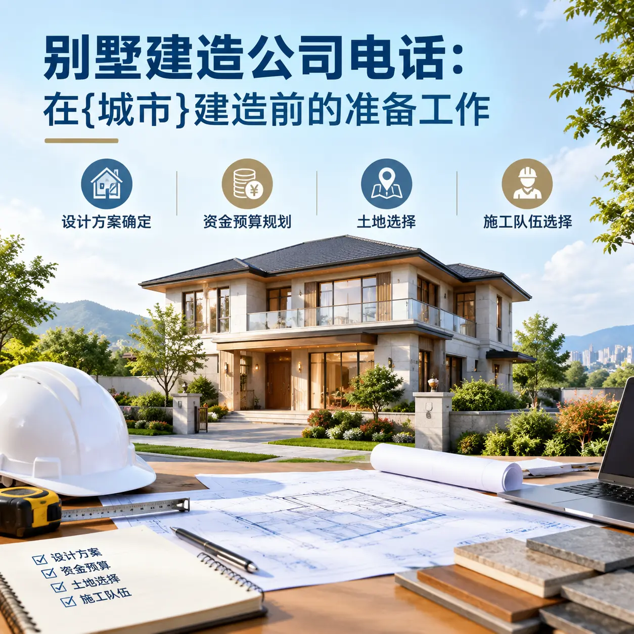 别墅建造公司电话:在赤水建造前的准备工作