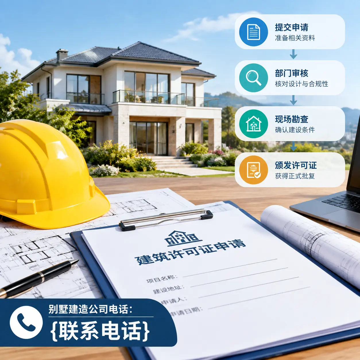 别墅建造公司电话:在赤水建造前的准备工作