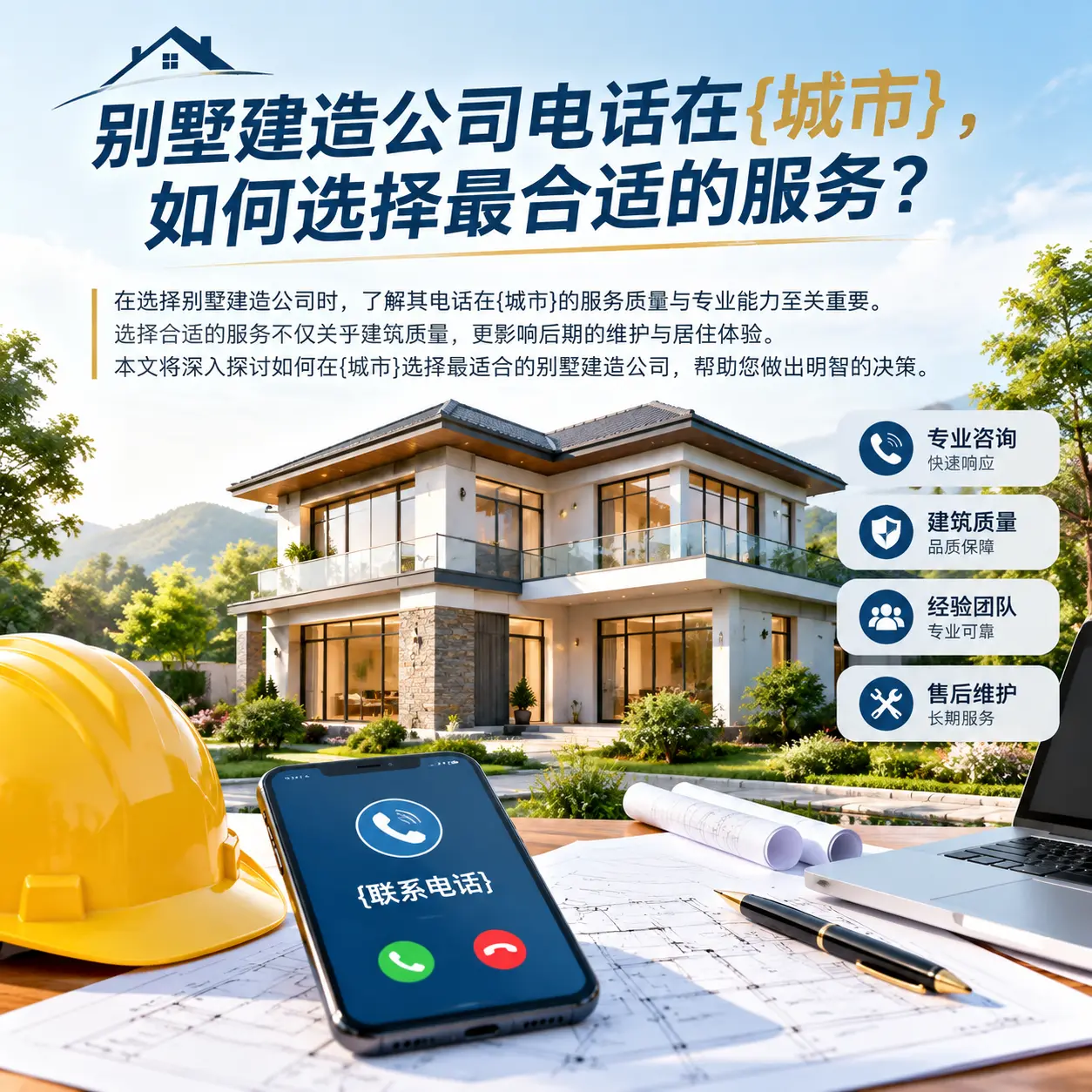 别墅建造公司电话在赤水，如何选择最合适的服务？