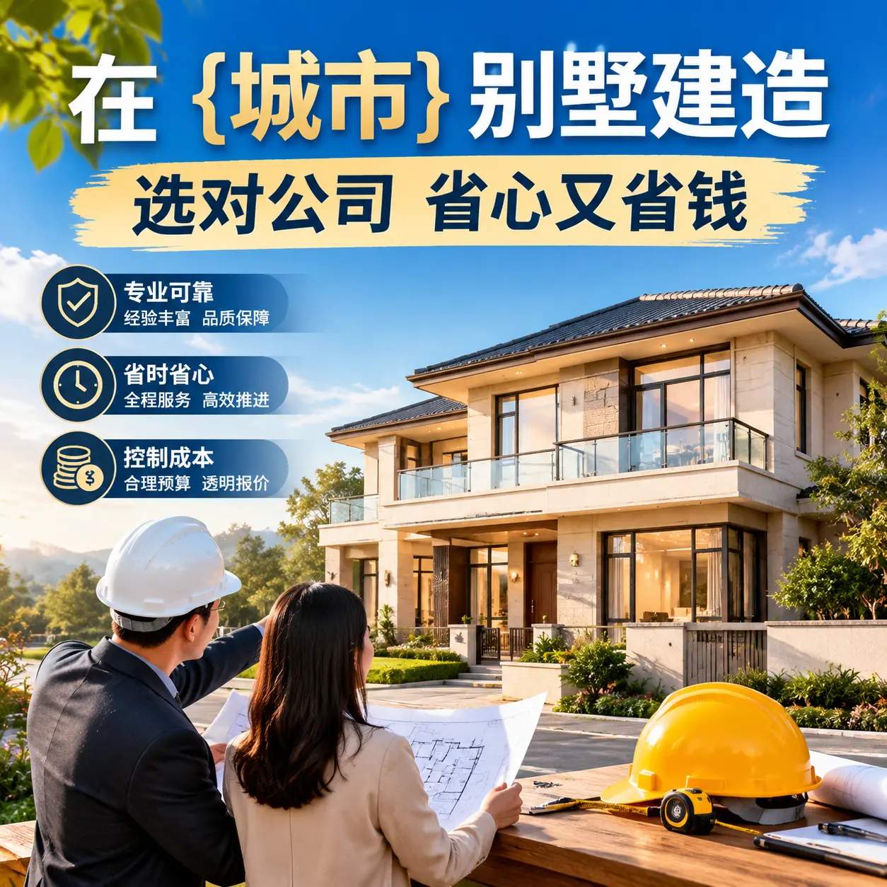 在 赤水 别墅建造，选对公司省心又省钱
