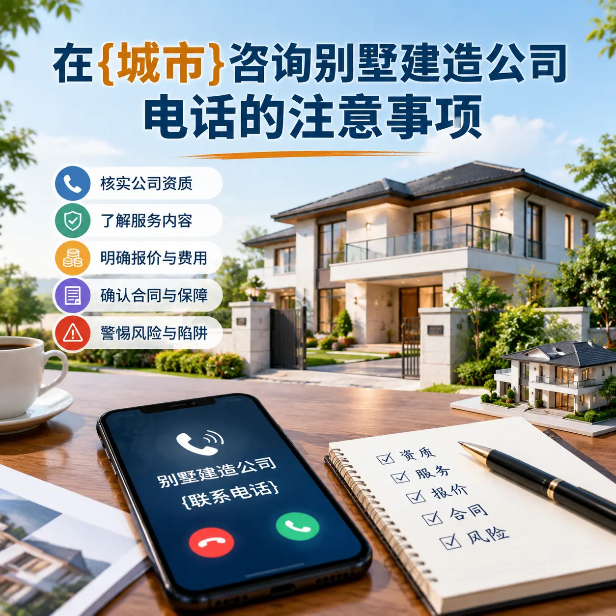在赤水咨询别墅建造公司电话的注意事项