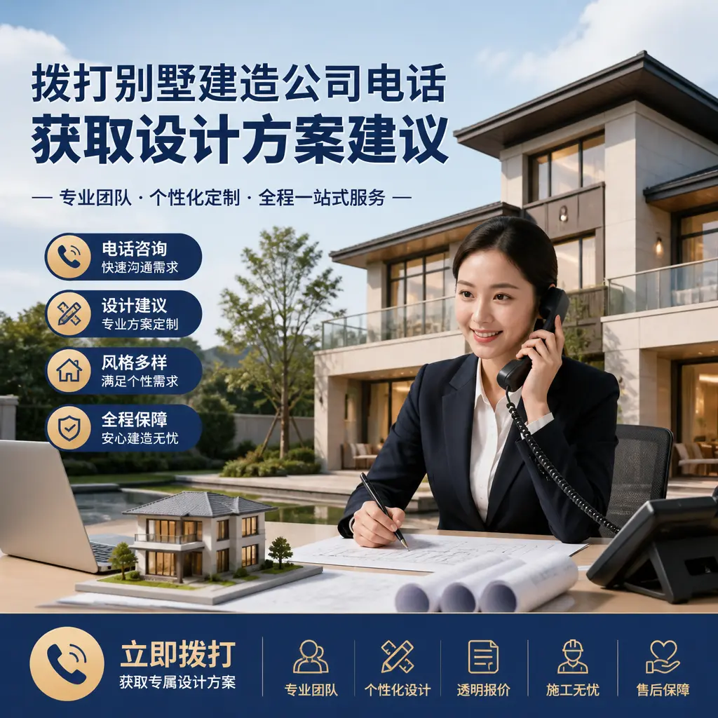 拨打赤水别墅建造公司电话,获取设计方案建议
