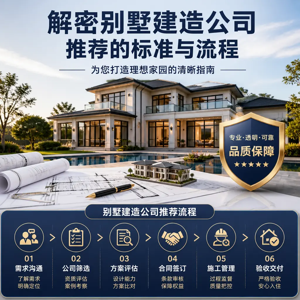 解密别墅建造公司推荐的标准与流程在 赤水