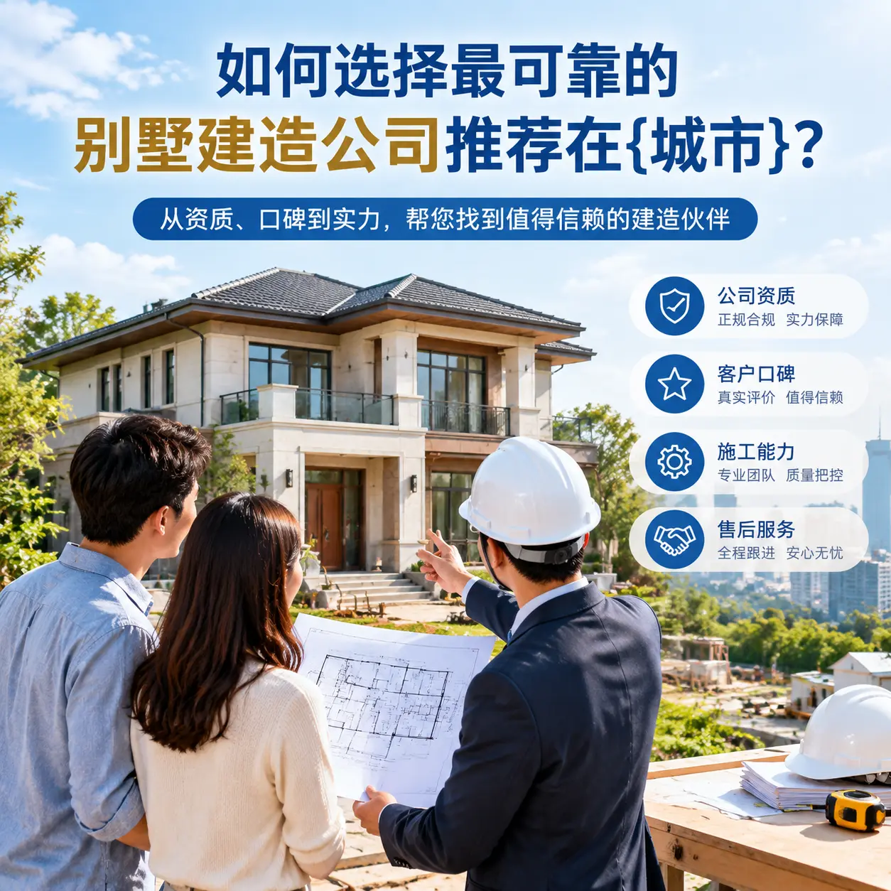 如何选择最可靠的别墅建造公司推荐在赤水？