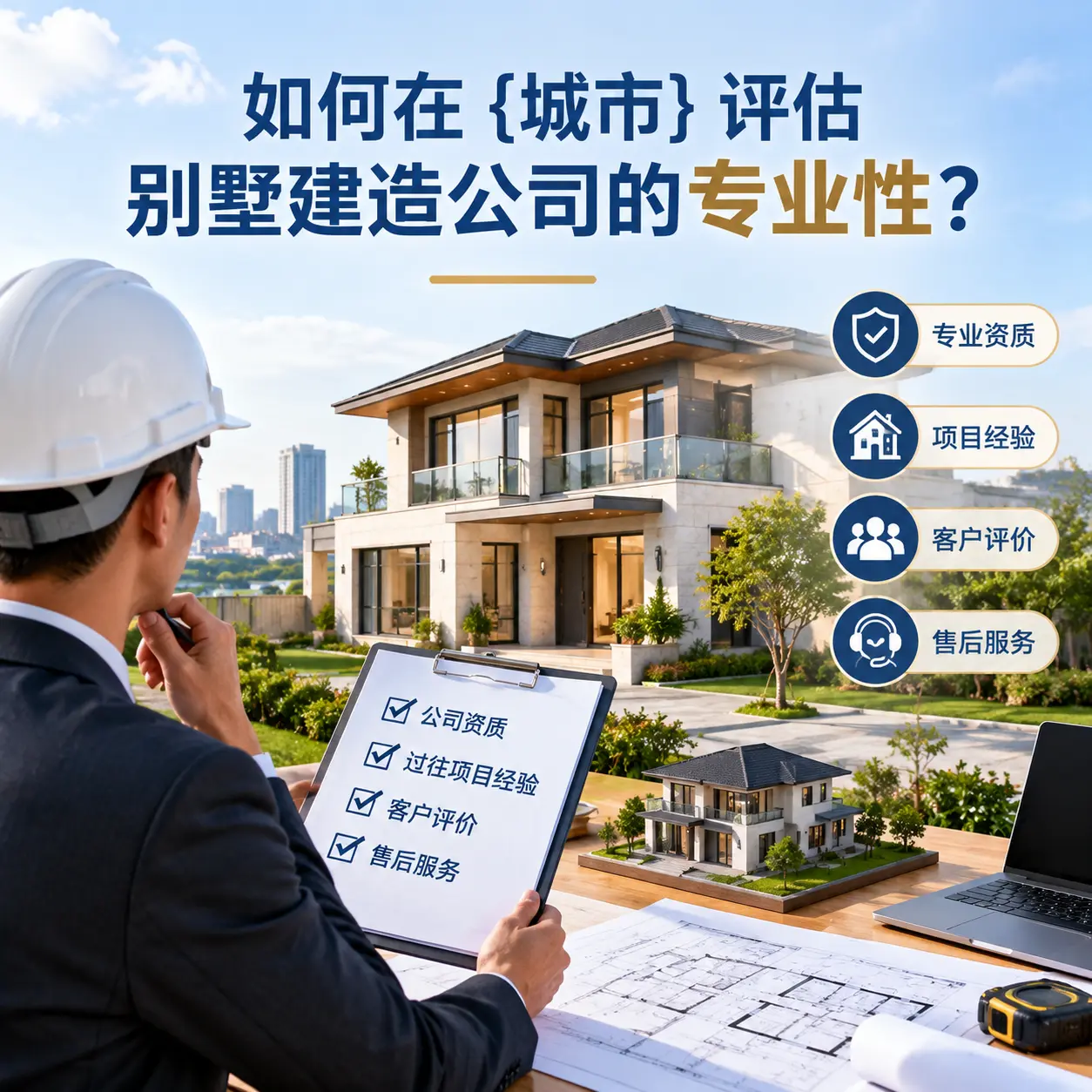 如何在 赤水 评估别墅建造公司的专业性?