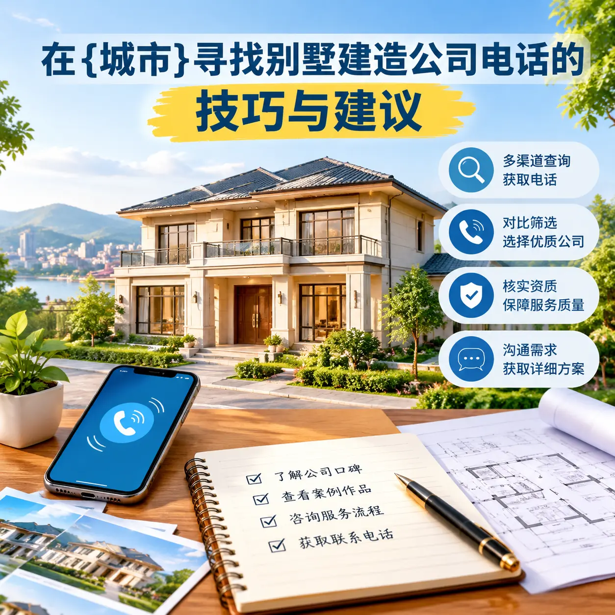 在赤水寻找别墅建造公司电话的技巧与建议