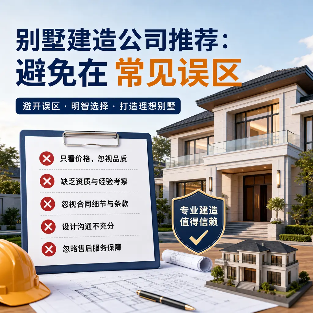 别墅建造公司推荐:避免在 赤水 的常见误区