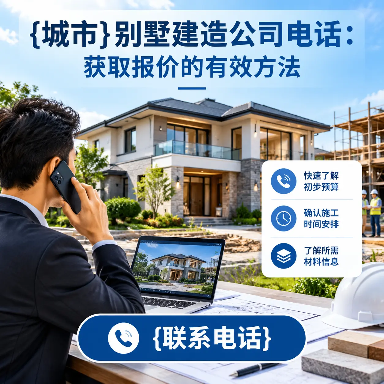 赤水别墅建造公司电话：获取报价的有效方法