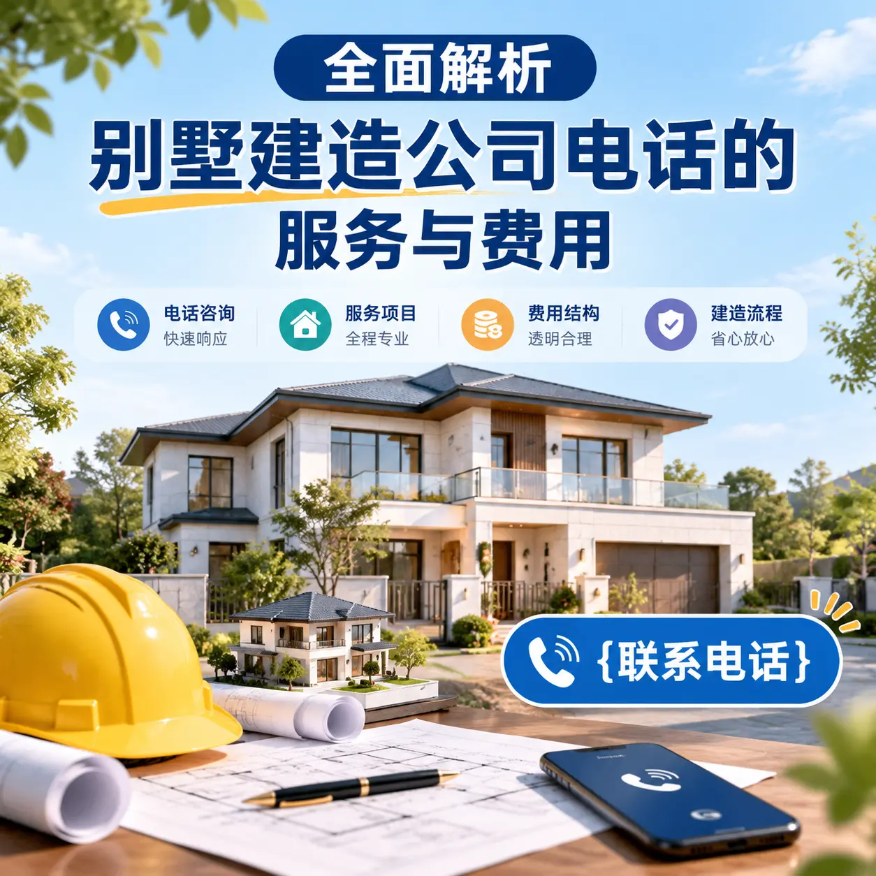 全面解析赤水别墅建造公司电话的服务与费用